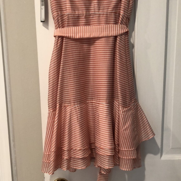 Pink and white striped dress - Picture 6 of 7